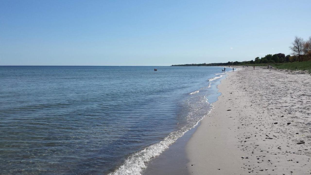 Strandboende Beddinge Strand Buitenkant foto